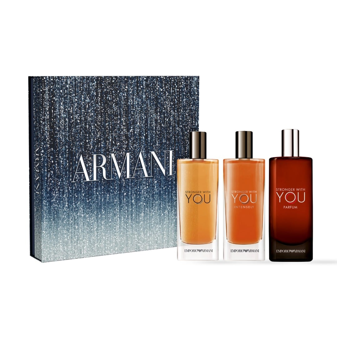 Armani Beauty Stronger With You Fragrance Sampler Set 46$